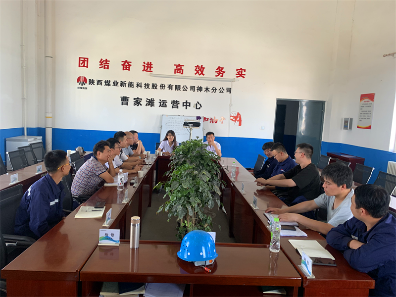 神木分公司送新入職員工到一線,用心用情“留”人才