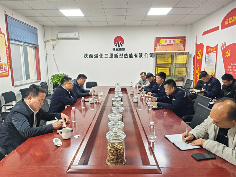 公司黨委副書記、總經理徐國強一行到三原公司檢查指導工作1.png