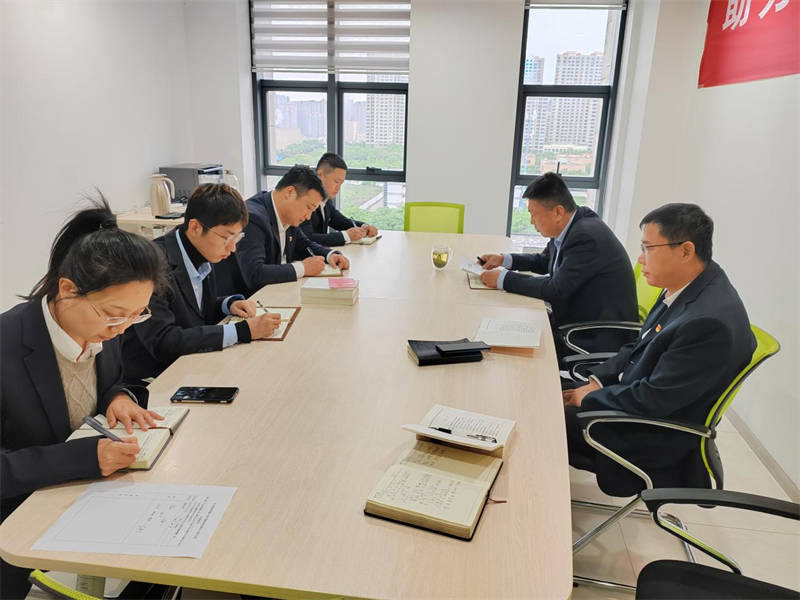 (三)公司所屬各單位迅速傳達學習新型能源公司主題教育動員會精神