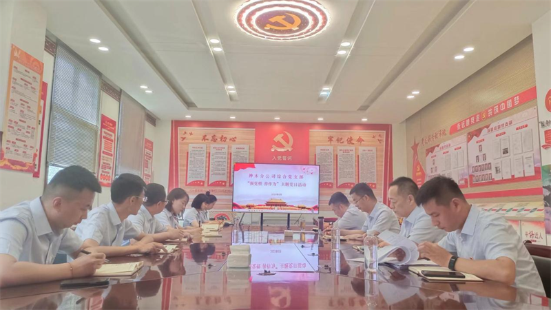 神木分公司綜合黨支部開展“強黨性,善作為”主題黨日活動.png 神木分公司綜合黨支部開展“強黨性,善作為”主題黨日活動.png