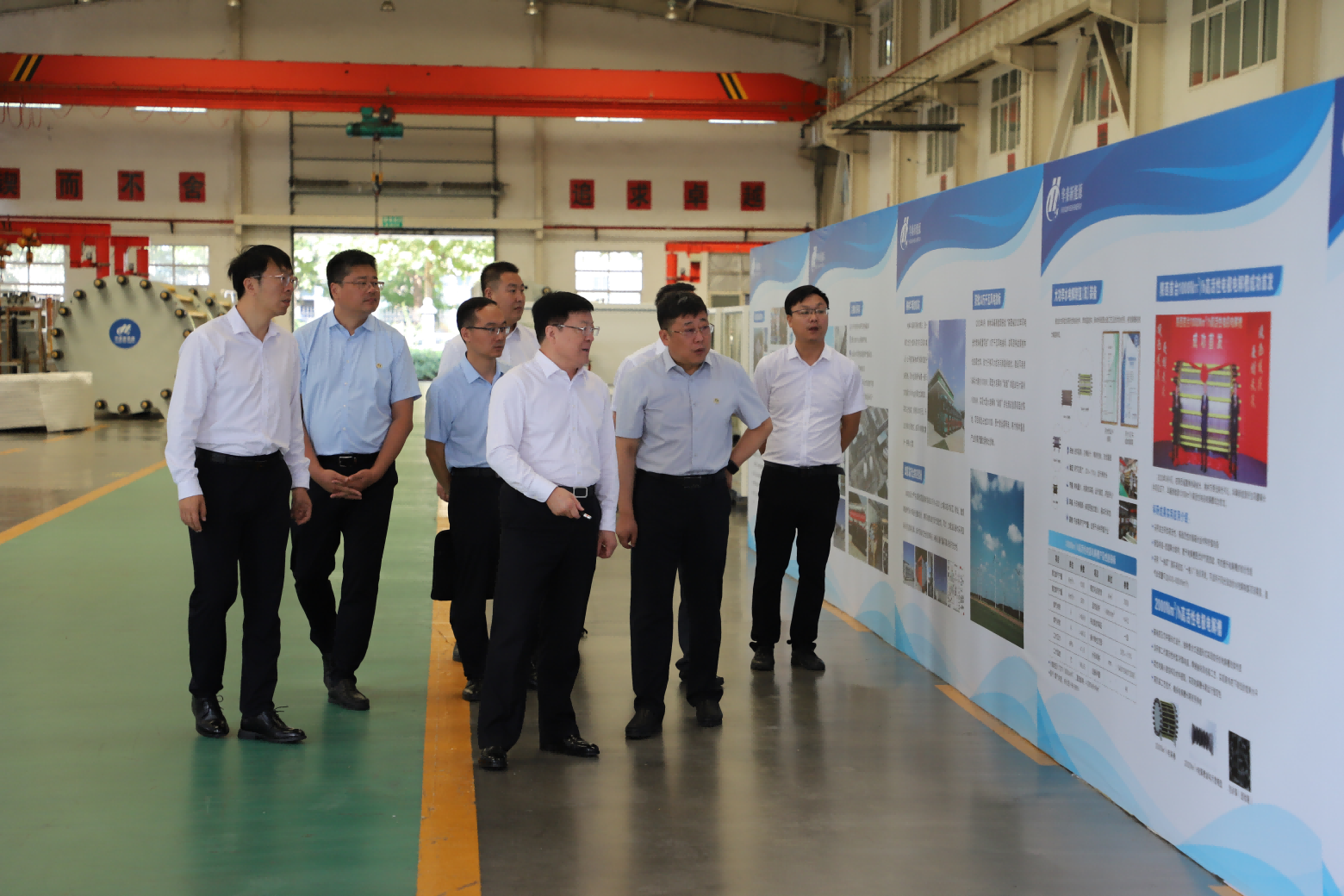 徐國強到陜西華秦新能源科技有限責任公司交流座談